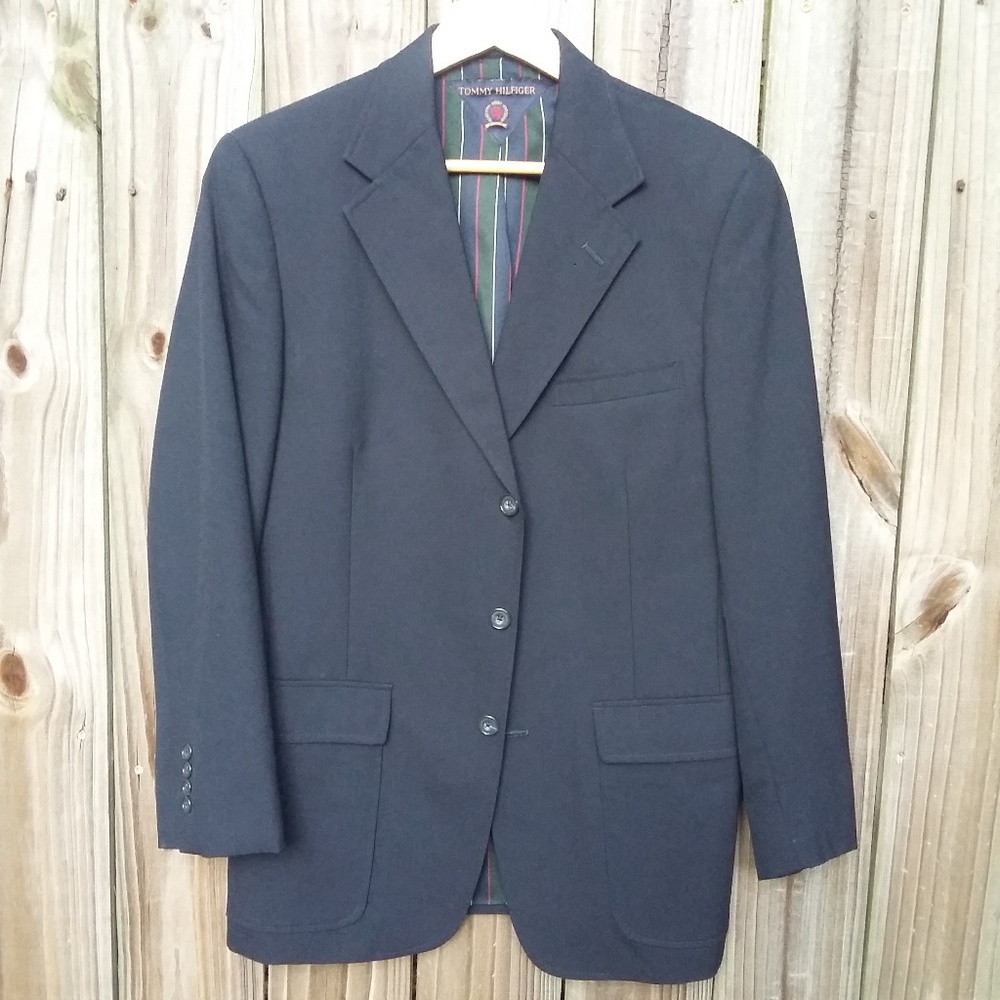 VTG Tommy Hilfiger Tailored Suit Jacket 38R
